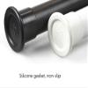 CXYGZLJ Anti-Slip,Stainless Steel, No Drilling & Rust, Adjustable Tension Spring PoleCurtain Rod Roman Rod Pull Rod (Color : A, Size : 160-210cm) view 2
