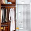 CXYGZLJ No Drilling Stainless Steel Telescopic Shower Curtain PoleHeavy Duty Hanging Bar with Spring Tension RodCurtain Rod Bedroom Clothes Rail Toilet Drying Rack Pull Rod (Size : 150-210cm) view 3