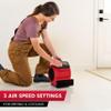 Vacmaster 3 Speed Floor Fan 156W 550CFM Air Mover Utility Blower Fan  AM201 1101 view 2