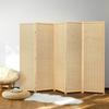 JOSTYLE Room Divider Folding Privacy Screen, 5 Panel Room Dividers 6 ft. Tall Bamboo Partition Wall Separation Dividers Freestanding, 70.9" H x 99" W view 1