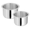 Bartan Hub Aluminium Patila/Bhagona Set of 2 (Dishwasher Safe, 1000 ML, 1500 ML,100% Pure Aluminium Made) view 1
