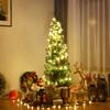 5Ft PVC Artificial Slim Pencil Christmas Tree w/Stand Home Holiday Decor Green view 4