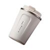 12.85 & 17.25 oz. 316L Stainless Steel Thermos Cup Travel Coffee Mug with Lid Car Water Bottle Vacuum Flasks Thermos cup for Gift (White, 12.85 oz.) view 1