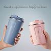 12.85 & 17.25 oz. 316L Stainless Steel Thermos Cup Travel Coffee Mug with Lid Car Water Bottle Vacuum Flasks Thermos cup for Gift (White, 12.85 oz.) view 3