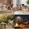 Shy Shy Lets Touch The Sky Home Decor Genuine Goat Leather Butterfly Arm Chair with Black/Brown White Hair on Cowhide Accent Chair (White and Brown with Rose Gold) view 4