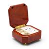 Octagonal Beveled Wood Tone Custom USB Module Music Box - L1 - Sensor/USB/Recharge view 4