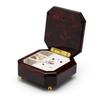 Artistic Custom USB Module Octagonal Music Box with Floral Motifs - L2 - On+Off/Sensor/USB/Recharge (+30) view 1
