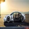 Iconic Arts Supercar- Porsche Taycan Electric Laminated 18x24 Poster view 1