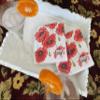 20-ct 13x13 Valentine's Napkins Decorative for Decoupage Red Poppy Floral Paper for Mother's Father's Day Red Pretty Flower Napkins gorgeous for Lunch Dinner 6.5 x 6.5 x 1 inches view 2