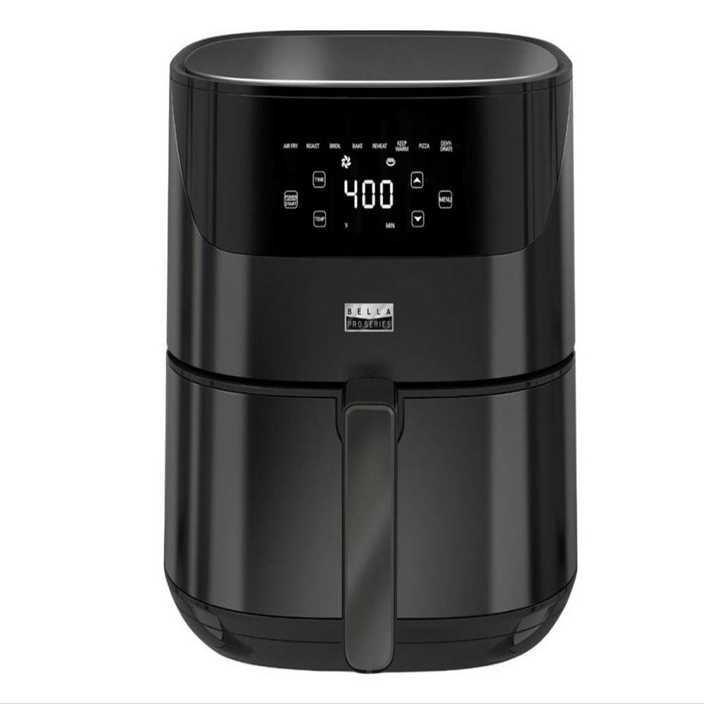 6.3qt Air Fryer Touchscreen Black Stainless Steel