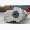 EUYIMOMO Piggy Bank,Ancient tin zinc Alloy pet Dog Change Piggy Bank, Creative Poodle Coin Bank view 3