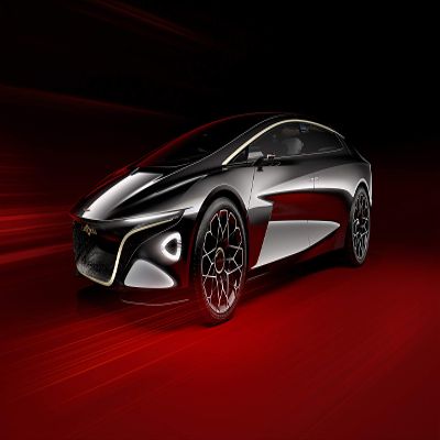 Iconic Arts Supercar Laminated Poster 24x36- Aston Martin Lagonda Electric Car Geneva Motor Show