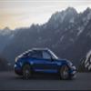 Iconic Arts Supercar- Porsche Taycan Electric Laminated 18x24 Poster view 1