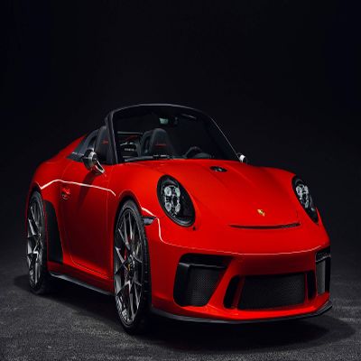 Iconic Arts Supercar- Porsche 911 Speedster Laminated 24x36 Poster