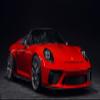 Iconic Arts Supercar- Porsche 911 Speedster Laminated 24x36 Poster view 1