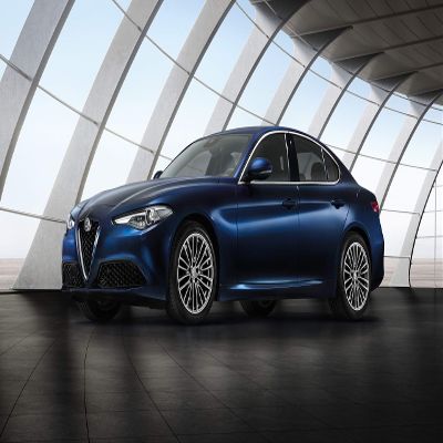 Iconic Arts Supercar Laminated Poster 24x36- Alfa Romeo Giulia Hatchback Geneva Auto Show