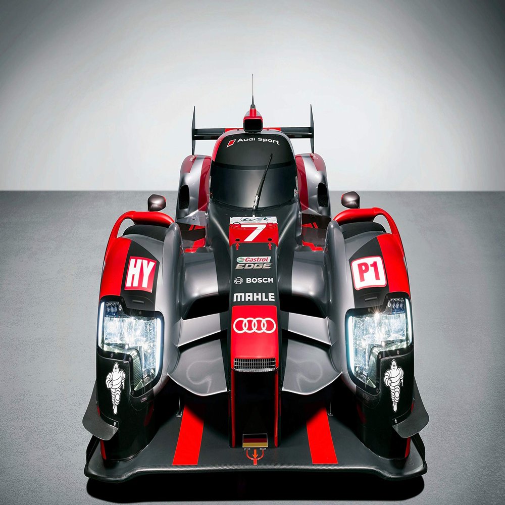 Iconic Arts Supercar Laminated Poster 24x36- Audi R18 E-Tron Quattro LMP-1