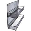 HopeHope Metal Storage Rack Shelves for Garage Kitchen, 4 Tier Spice Rack Organizer Kitchen Storage Organizer Shelf view 3