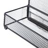 HopeHope Metal Storage Rack Shelves for Garage Kitchen, 4 Tier Spice Rack Organizer Kitchen Storage Organizer Shelf view 4