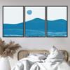 SIGNWIN 3 Piece Framed Canvas Wall Art Abstract Sunrise Canvas Prints Home Artwork Decoration for Living Room,Bedroom - 16"x24"x3 Panels view 4