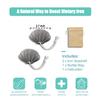 2 Packs of Iron Seashell with Bag - A Natural Source of Iron to Reduce The Risk of Deficiency, an Effective and Safe Cooking Tool, Ideal for Pregnant Women Vegans Athletes view 4