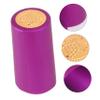 100pcs Wine Heat Shrink Caps Convenient Sealing Film for Wine Bottles Flexible Material Easy to Use Heat Blower for Home Brewing and Storage view 4