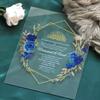 Acrylic Wedding Invitation,Free Design Acrylic nvitations,Laser Cut Wedding Invitations Cards,Clear Acrylic Wedding Invitations,Bridal Shower Invitations,Acrylic Menu Cards,10pcs view 2