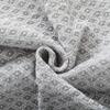 Americanflat 50x60 Throw Blanket - Soft and Breathable Cotton Throw Blanket for Couch, Bed, Chair - Decorative Blankets Perfect for Home, Office, or Outdoor Use - Grey and White Mini Diamond Design view 3