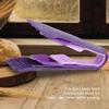 Oven tongs Multifunctional bread tongs Food tongs, non-stick silicone tongs Bread tongs, for families to bake() view 2
