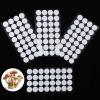 Zonon 128 Pieces Synthetic Filter Paper Stickers 20 mm 0.3 mm Synthetic Filter Disc Tape Mushroom Applied Under Mason Jar for Mushroom Cultivation view 1