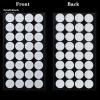Zonon 128 Pieces Synthetic Filter Paper Stickers 20 mm 0.3 mm Synthetic Filter Disc Tape Mushroom Applied Under Mason Jar for Mushroom Cultivation view 2