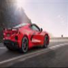 Iconic Arts Muscle Car Laminated Poster 24x36- Chevrolet Corvette Stingray Z-51 Red view 1