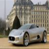 Iconic Arts Supercar Laminated Poster 24x36: Jaguar CX-75 Concept Car Luxury view 1