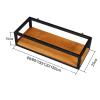 Ceiling Shelf Kitchen Pot Rack / Pan Rack Hanging Shelving Creative Ceiling Flower Stand Cookware Hanger Storage for Bar Cellar Garage Restaurant, Living Room Balcony Decoration ( Size : 1002515cm ) view 3
