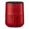BELLA 3 Qt Touchscreen Air Fryer Oven and 5-in-1 Multicooker with Removable Nonstick Dishwasher Safe Crisping Tray and Basket, 1400 Watt Heating System, Matte Red view 1