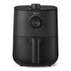 BELLA 2.9QT Manual Air Fryer, No Pre-Heat Needed, No-Oil Frying, Fast Healthy Evenly Cooked Meal Every Time, Removeable Dishwasher Safe Non Stick Pan and Crisping Tray for Easy Clean Up, Matte Black view 1