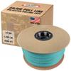 Cajun Tie Downs Pull Line 1/2 Inch, 1,200 lb, Flat Polyester Pulling Tape, Conduit Wire Pulling, Made in USA, Turquoise, 3000 ft view 1
