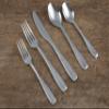 Cambridge 426540CJBR2R Waylen Mirror 40-Piece Flatware Set with Rustic Caddy view 4