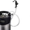 AquaNation BPA Free Food Grade Safe Plastic Bottling Beer Bucket Keg Wine Barrel Spigot Spout Tap Party Dispenser Faucet For Homebrew Wine Making Soda Carbonated Soft Drinks Beverage Urn (6) view 3