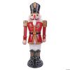 Pan Asia Animated Nutcracker 3' Toy Soldier Christmas Red Blue Decoration Statue view 1