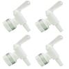 AquaNation Food Grade Safe BPA Free Plastic Bottling Beer Fermentation Bucket Keg Wine Barrel Spigot Spout Tap No Spill Faucet For Homebrew Wine Making Soda Carbonated Soft Drinks Beverage Urn (4) view 1