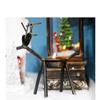 6 Pack Candelabra Candle Holder, Standing Christmas Decorations for Kitchen, Thanksgiving Decorations for Home, Floor Candle Holders, Reindeer Tealight Holders, Christmas Candle Holder (Bronze) view 4