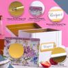 White Recipe Box with 24 4x6 Recipe Cards and 12 Dividers - Recipe Tin for 4 X 6 Inches Recipe Cards view 3