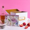 White Recipe Box with 24 4x6 Recipe Cards and 12 Dividers - Recipe Tin for 4 X 6 Inches Recipe Cards view 4