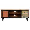 FAMIROSA TV Cabinet 47.2x11.8x17.7 Solid Reclaimed Wood view 2