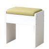 Ottoman Footrest Stool,H-Shaped Connection,Wear-Resistant Hardware,Solid Wood Ottoman Small Stool Change Shoes Bench Living Room Bedroom view 1