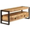 FAMIROSA Reclaimed Wood TV Stand Storage Cabinet with 2 Drawers, TV Cabinet TV Table Antique-Style 47.2x13.8x17.7 view 2