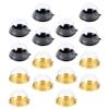 Cabilock 300pcs Transparent Moon Cake Wrapping Tray Round Plastic Dessert Packing Box for Bakery Sturdy Sealing Design for Home and Store Use for Moon Cake and Dessert Packaging view 1