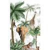145530 Panoramic Woven Beach for Children with Photos 1.5 x 2.5 m Green view 1