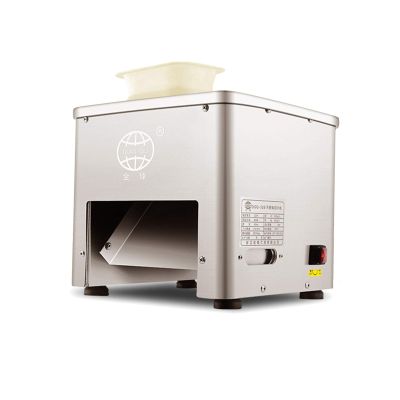Commercial Meat Cutter Machine, 110 V 550W Stainless Steel Electric Slicer Machine 170r / min Heavy Duty Meat Cutter Professional Meat Slicer Machine